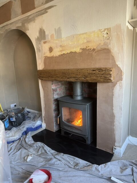 Fire and chimney installation by Jobsons, project 09