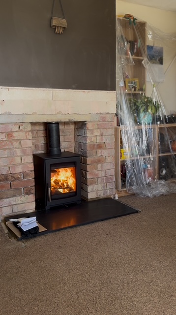 Fire and chimney installation by Jobsons, project 16